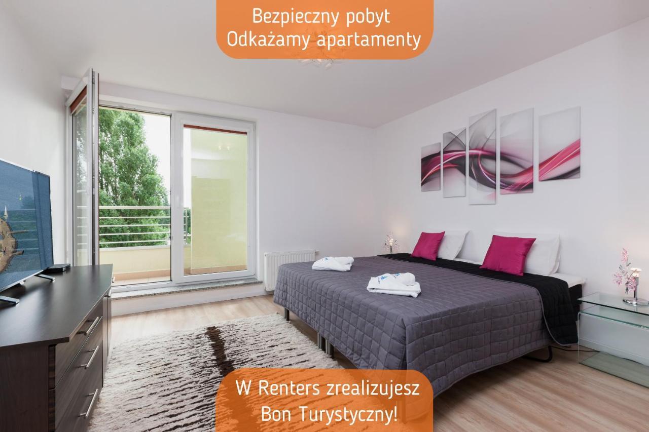 Riverside Apartment With Balcony By Noclegi Renters Świnoujście Extérieur photo